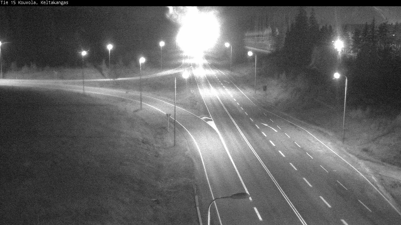 Weather Camera Image Road 15 Kouvola, Keltakangas, Kouvola, Kymenlaakso