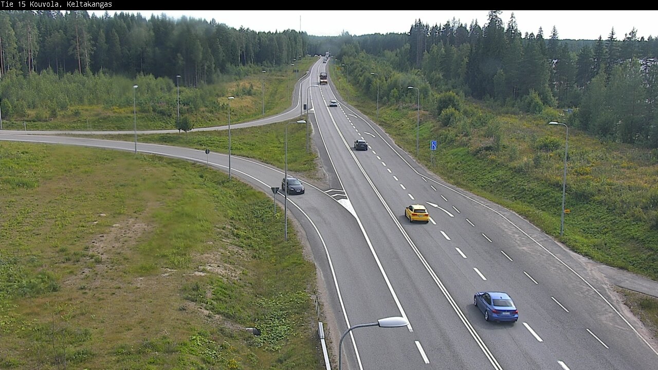 Weather Camera Image Road 15 Kouvola, Keltakangas, Kouvola, Kymenlaakso