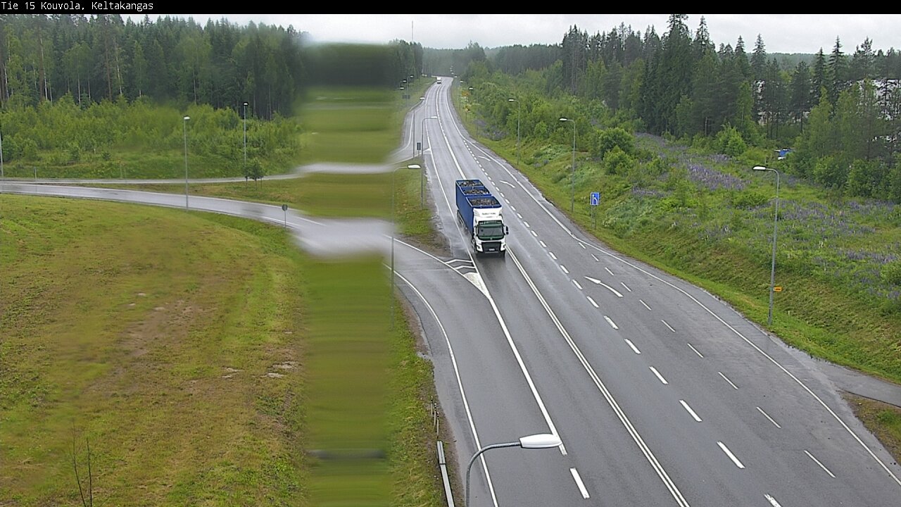 Weather Camera Image Väg 15 Kouvola, Keltakangas, Kouvola, Kymenlaakso