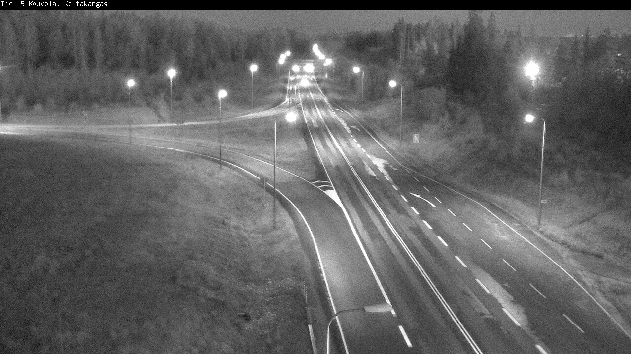 Weather Camera Image Väg 15 Kouvola, Keltakangas, Kouvola, Kymenlaakso
