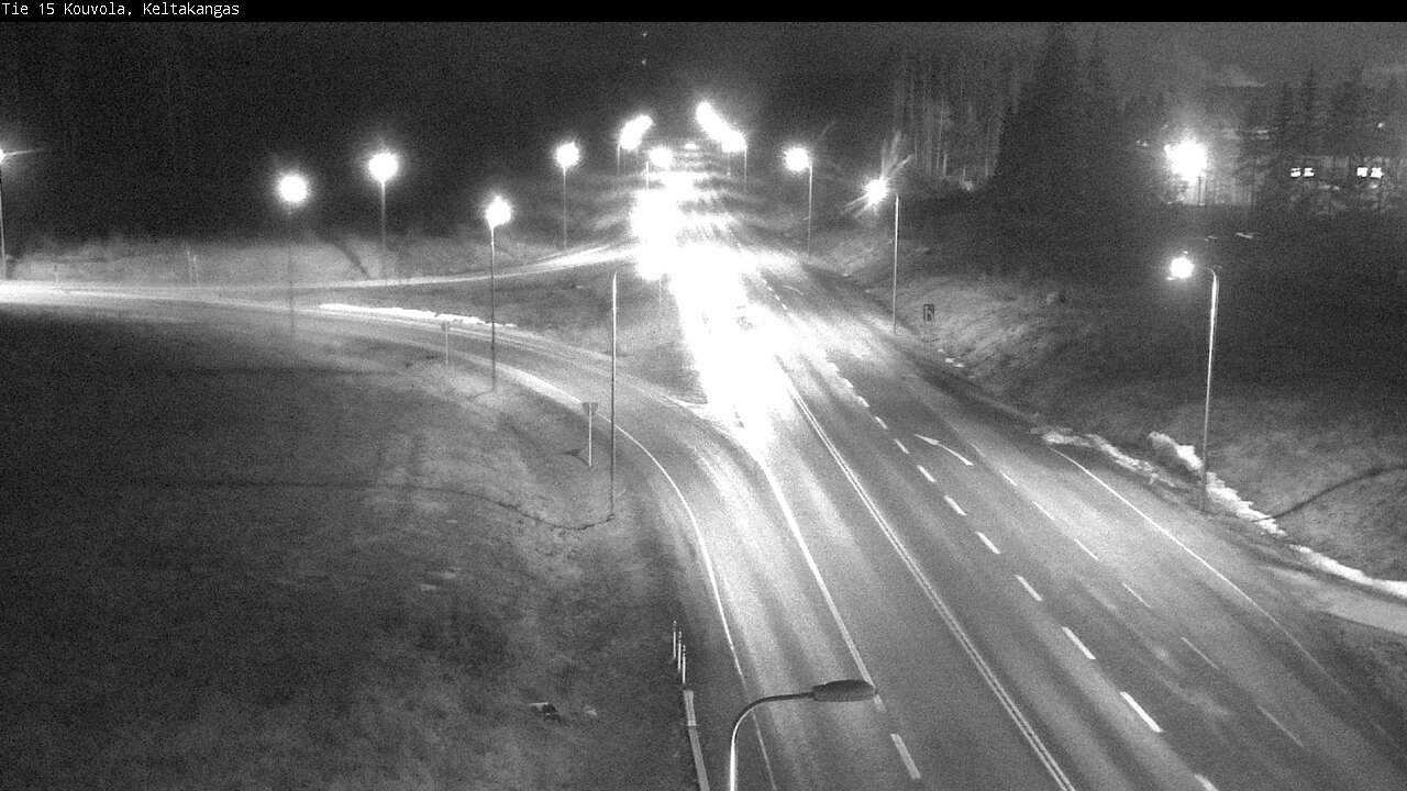 Weather Camera Image Väg 15 Kouvola, Keltakangas, Kouvola, Kymenlaakso