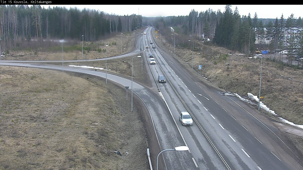 Weather Camera Image Road 15 Kouvola, Keltakangas, Kouvola, Kymenlaakso