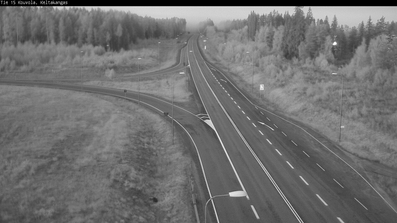 Weather Camera Image Väg 15 Kouvola, Keltakangas, Kouvola, Kymenlaakso