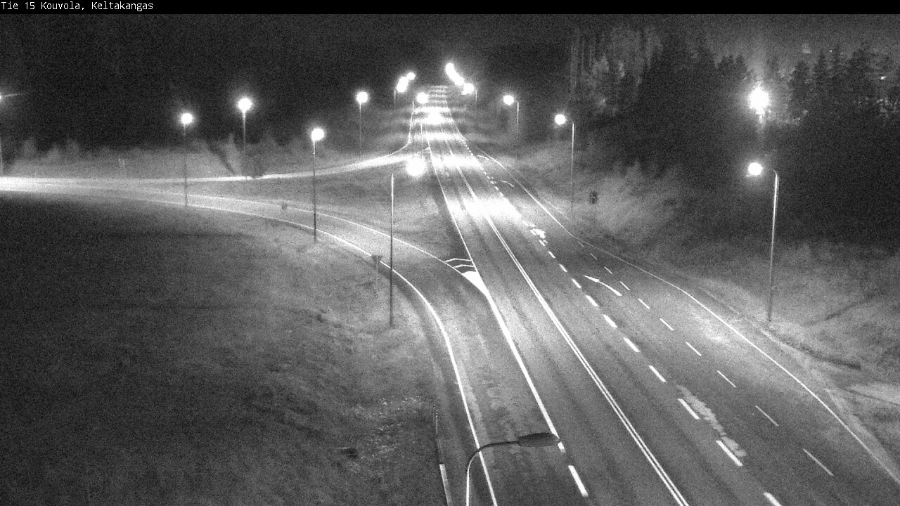 Weather Camera Image Väg 15 Kouvola, Keltakangas, Kouvola, Kymenlaakso