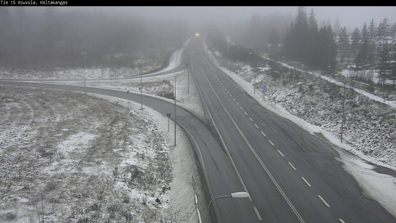 Weather Camera Image Väg 15 Kouvola, Keltakangas, Kouvola, Kymenlaakso
