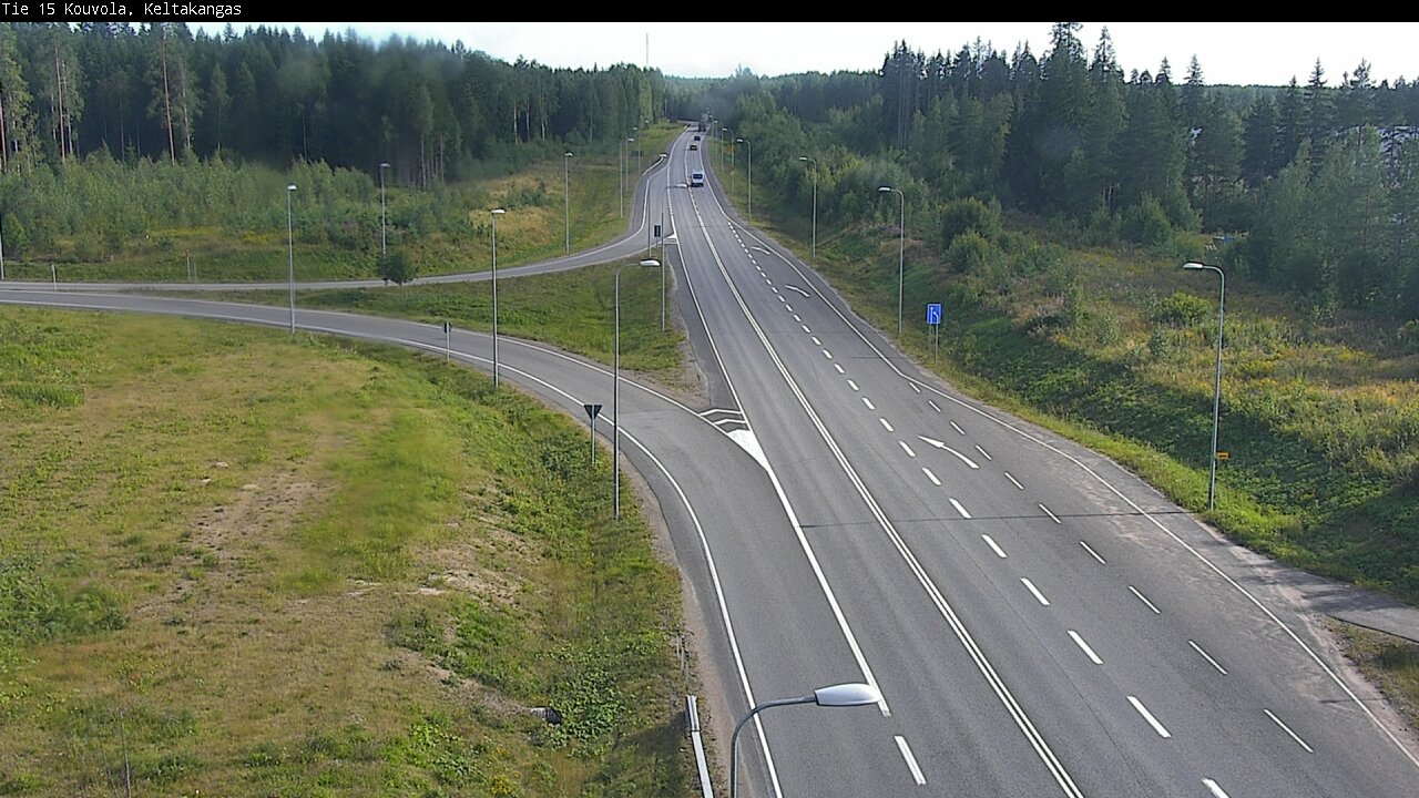 Weather Camera Image Väg 15 Kouvola, Keltakangas, Kouvola, Kymenlaakso