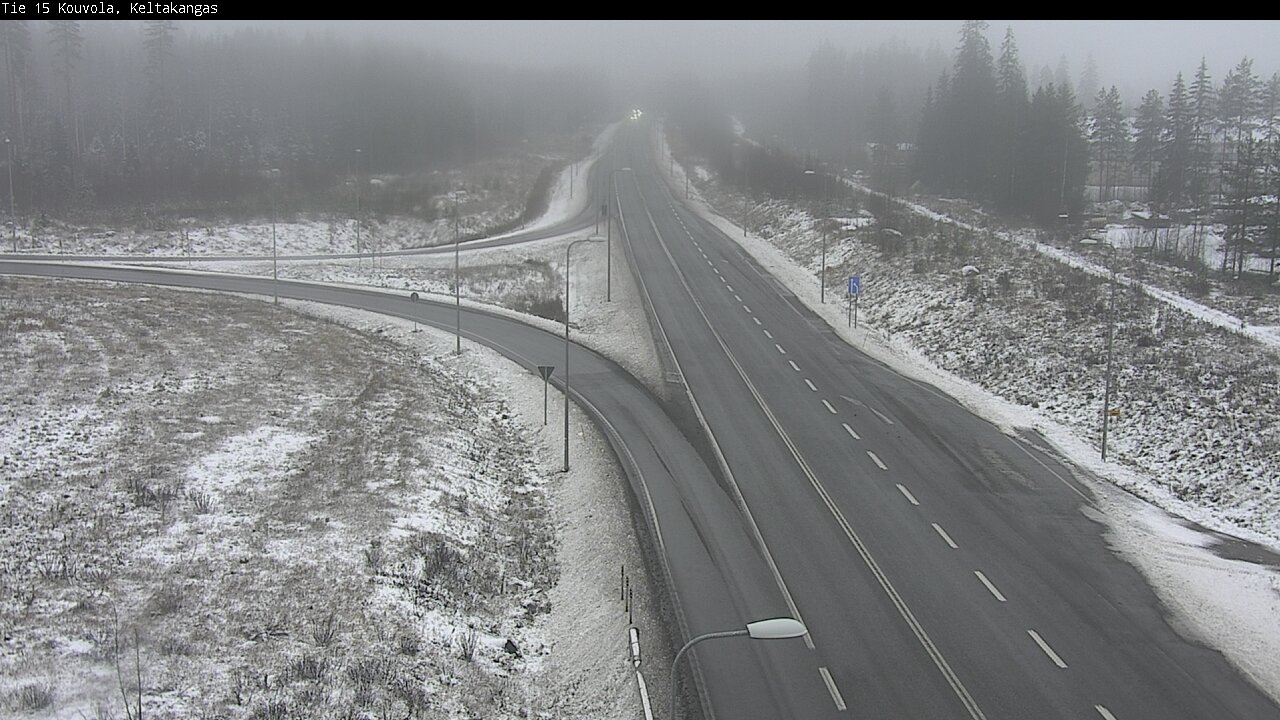 Weather Camera Image Väg 15 Kouvola, Keltakangas, Kouvola, Kymenlaakso