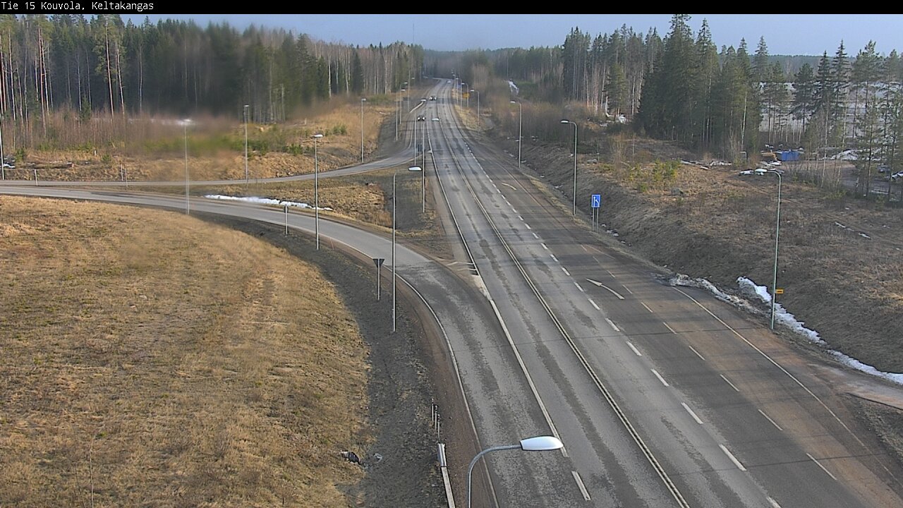 Weather Camera Image Road 15 Kouvola, Keltakangas, Kouvola, Kymenlaakso