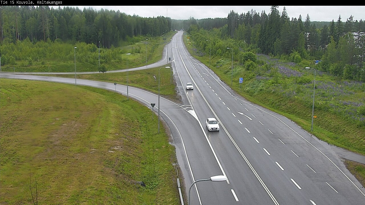 Weather Camera Image Väg 15 Kouvola, Keltakangas, Kouvola, Kymenlaakso