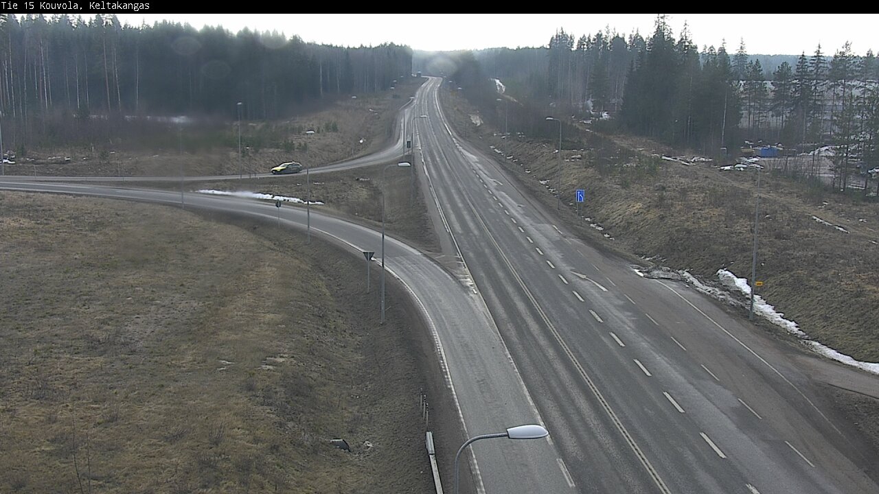 Weather Camera Image Road 15 Kouvola, Keltakangas, Kouvola, Kymenlaakso