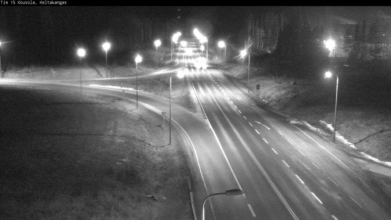 Weather Camera Image Väg 15 Kouvola, Keltakangas, Kouvola, Kymenlaakso