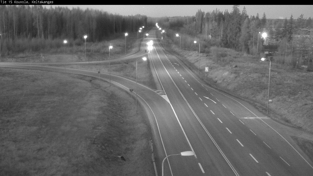 Weather Camera Image Väg 15 Kouvola, Keltakangas, Kouvola, Kymenlaakso