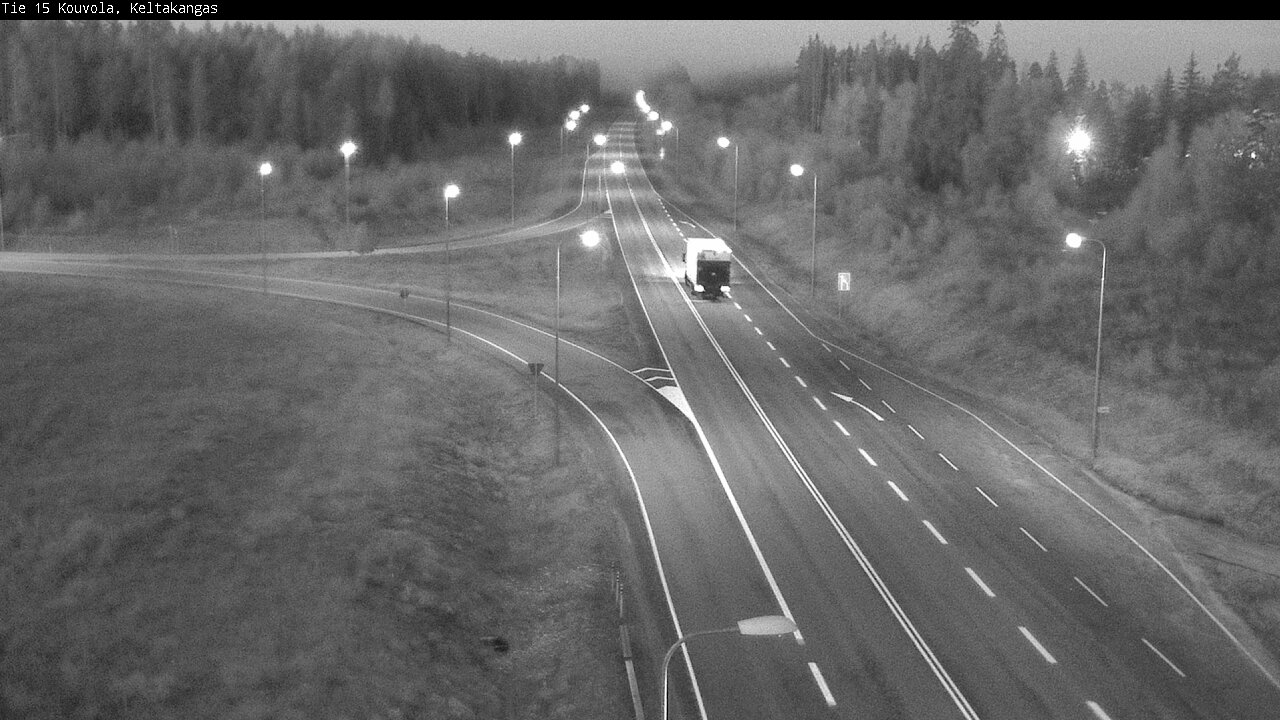 Weather Camera Image Väg 15 Kouvola, Keltakangas, Kouvola, Kymenlaakso