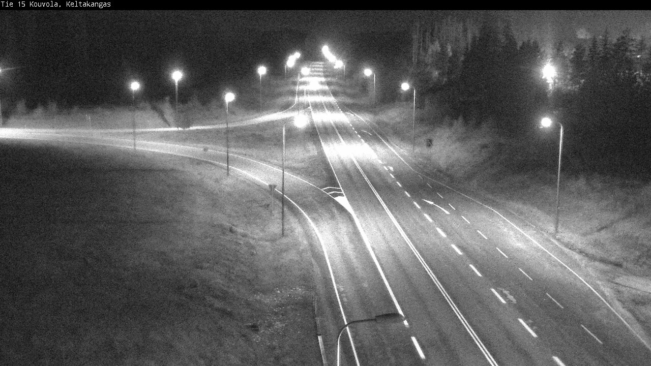 Weather Camera Image Väg 15 Kouvola, Keltakangas, Kouvola, Kymenlaakso