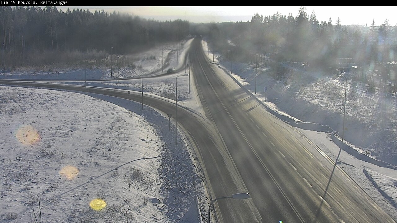 Weather Camera Image Väg 15 Kouvola, Keltakangas, Kouvola, Kymenlaakso