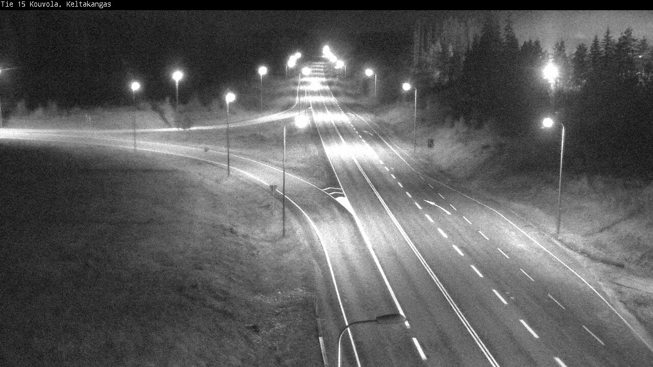 Weather Camera Image Väg 15 Kouvola, Keltakangas, Kouvola, Kymenlaakso