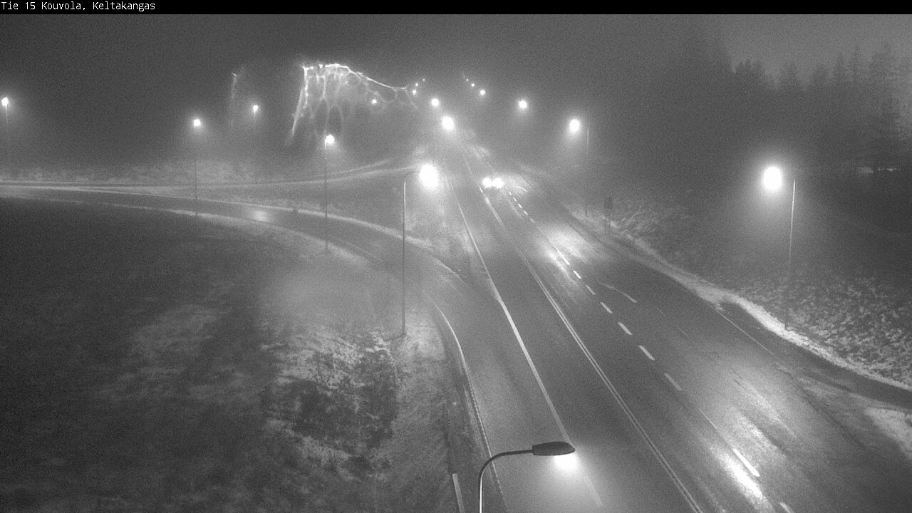 Weather Camera Image Väg 15 Kouvola, Keltakangas, Kouvola, Kymenlaakso