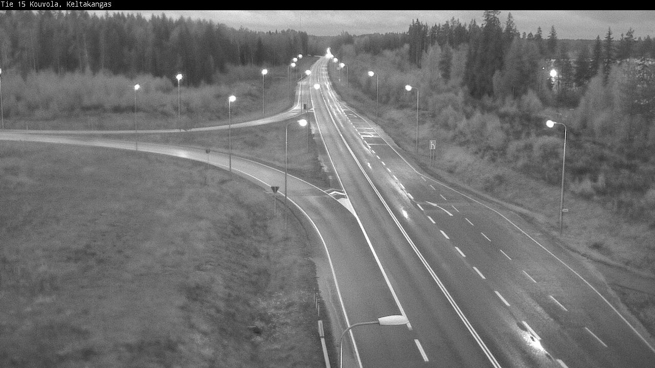 Weather Camera Image Road 15 Kouvola, Keltakangas, Kouvola, Kymenlaakso