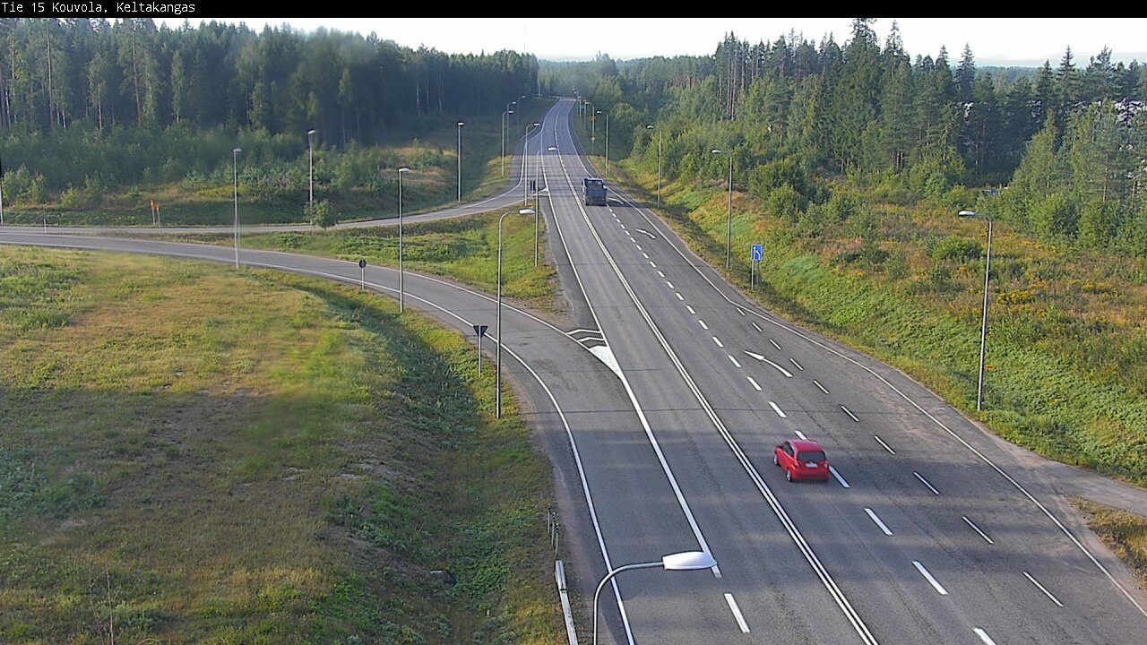 Weather Camera Image Väg 15 Kouvola, Keltakangas, Kouvola, Kymenlaakso