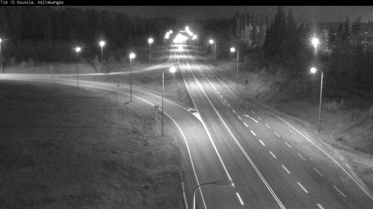 Weather Camera Image Road 15 Kouvola, Keltakangas, Kouvola, Kymenlaakso