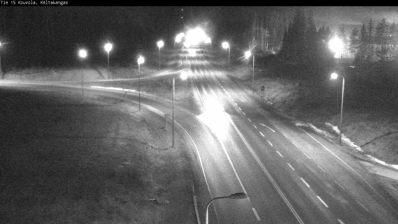 Weather Camera Image Väg 15 Kouvola, Keltakangas, Kouvola, Kymenlaakso
