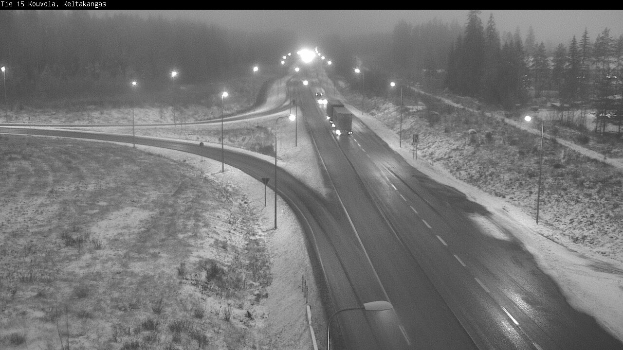 Weather Camera Image Väg 15 Kouvola, Keltakangas, Kouvola, Kymenlaakso
