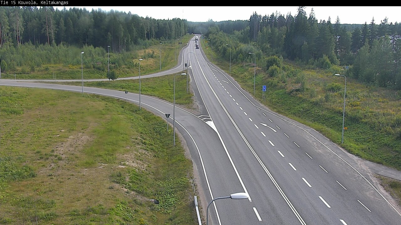 Weather Camera Image Road 15 Kouvola, Keltakangas, Kouvola, Kymenlaakso
