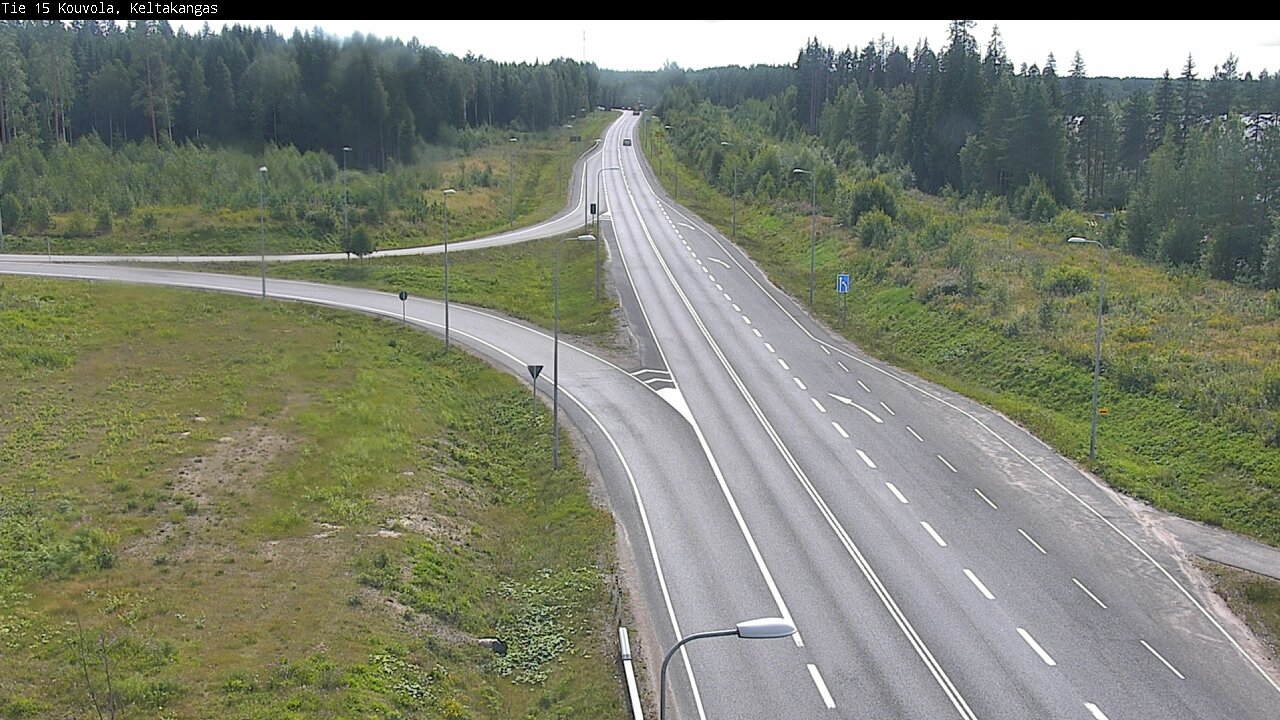 Weather Camera Image Väg 15 Kouvola, Keltakangas, Kouvola, Kymenlaakso