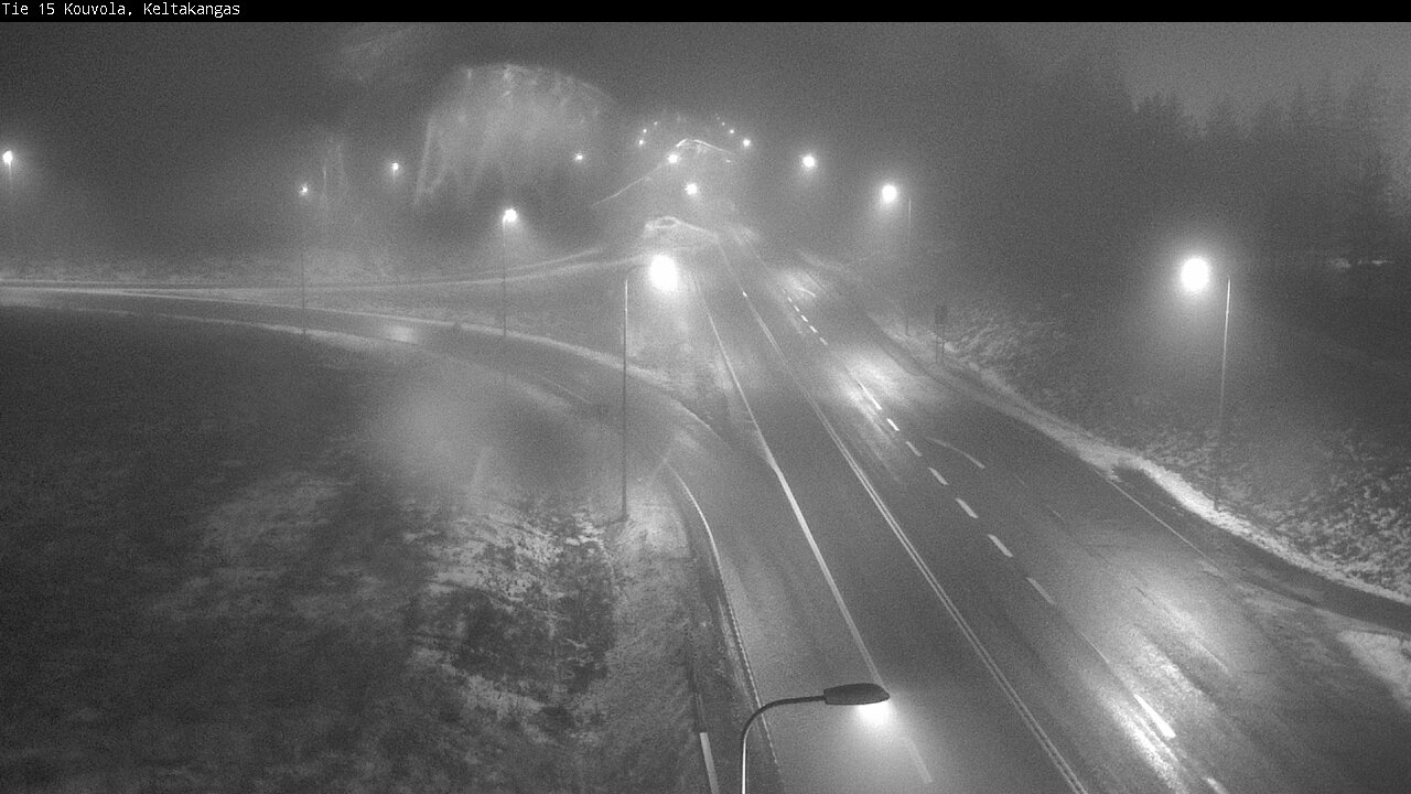 Weather Camera Image Väg 15 Kouvola, Keltakangas, Kouvola, Kymenlaakso
