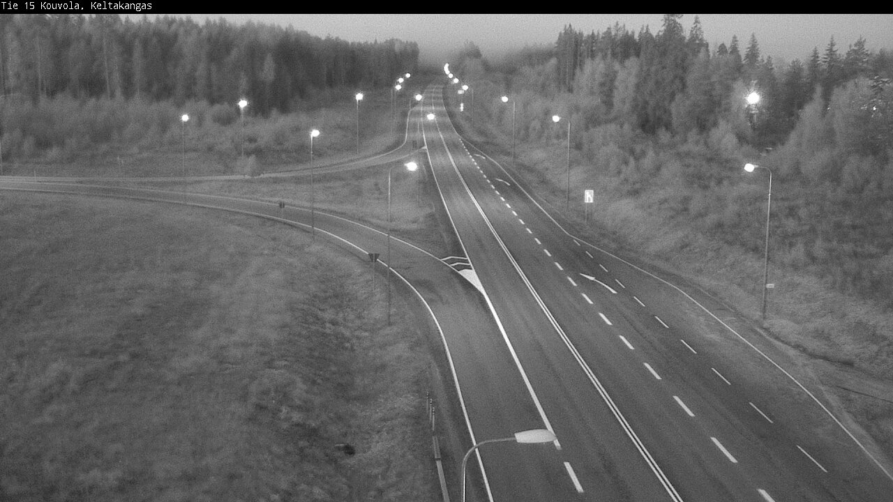 Weather Camera Image Väg 15 Kouvola, Keltakangas, Kouvola, Kymenlaakso