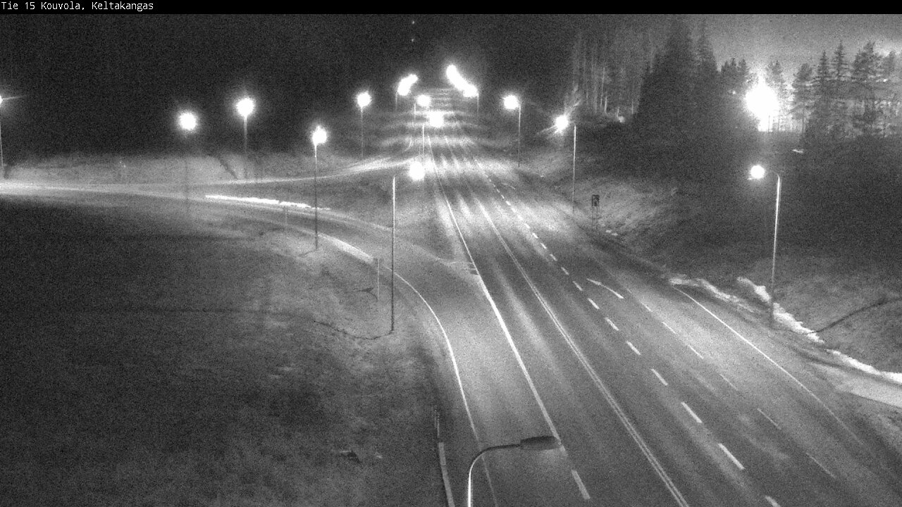 Weather Camera Image Väg 15 Kouvola, Keltakangas, Kouvola, Kymenlaakso