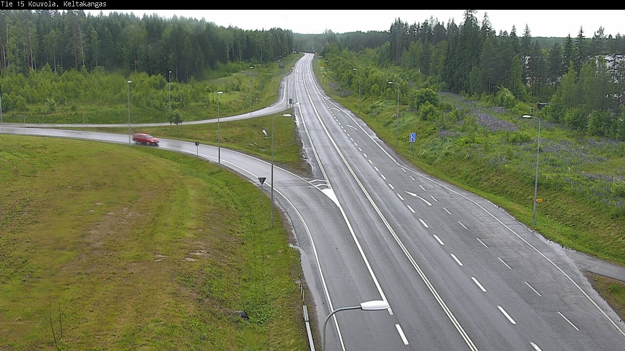 Weather Camera Image Road 15 Kouvola, Keltakangas, Kouvola, Kymenlaakso