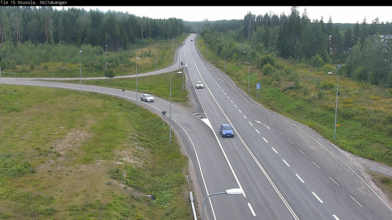 Weather Camera Image Road 15 Kouvola, Keltakangas, Kouvola, Kymenlaakso