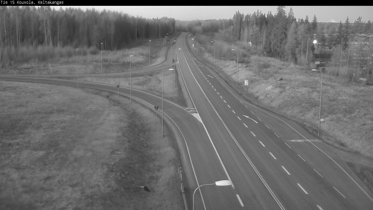 Weather Camera Image Väg 15 Kouvola, Keltakangas, Kouvola, Kymenlaakso