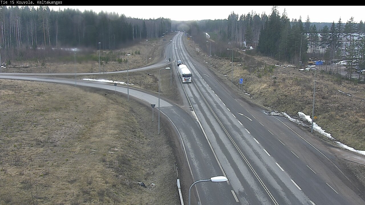 Weather Camera Image Road 15 Kouvola, Keltakangas, Kouvola, Kymenlaakso