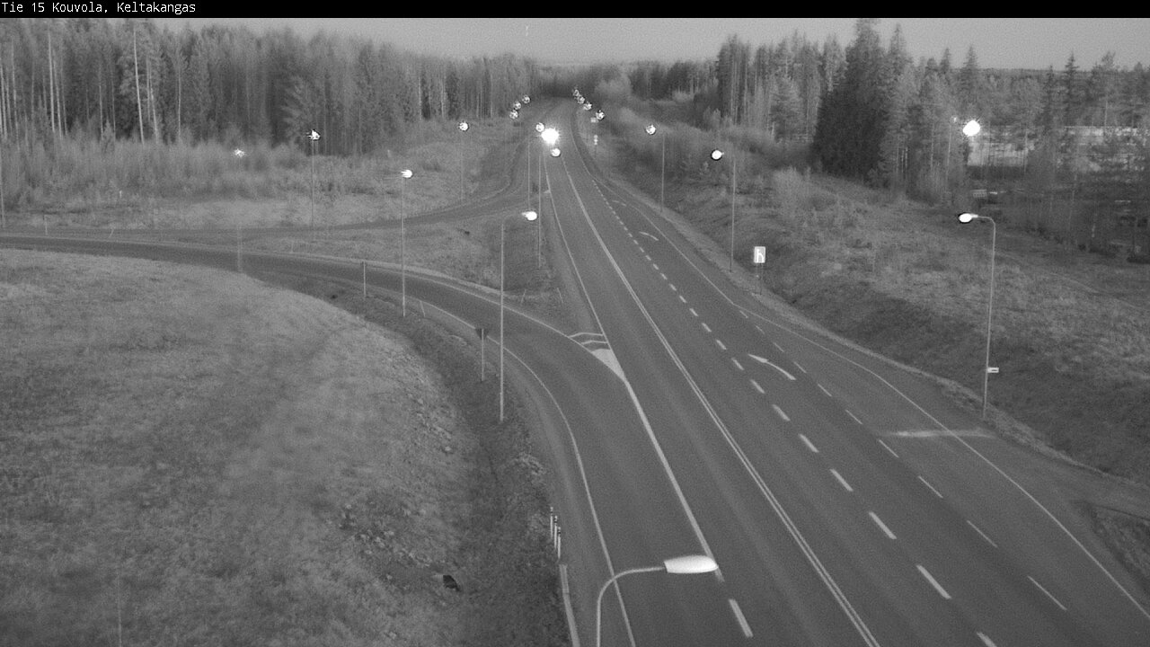 Weather Camera Image Väg 15 Kouvola, Keltakangas, Kouvola, Kymenlaakso