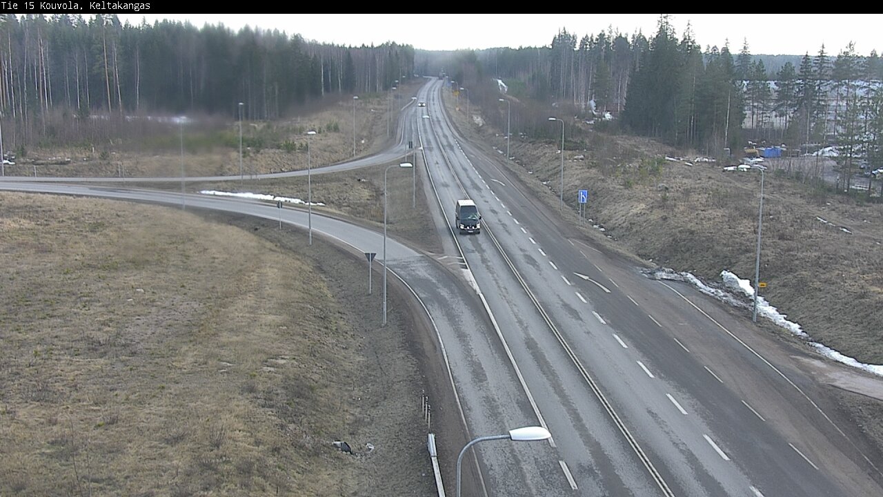 Weather Camera Image Road 15 Kouvola, Keltakangas, Kouvola, Kymenlaakso