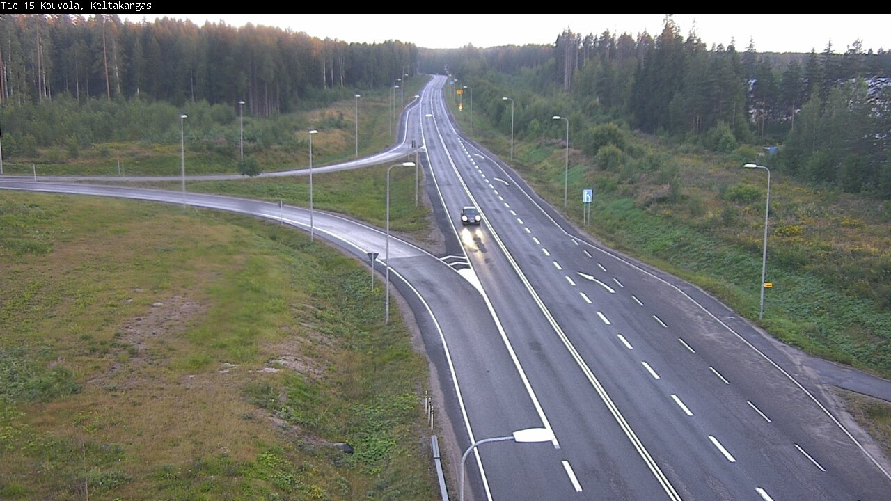 Weather Camera Image Väg 15 Kouvola, Keltakangas, Kouvola, Kymenlaakso