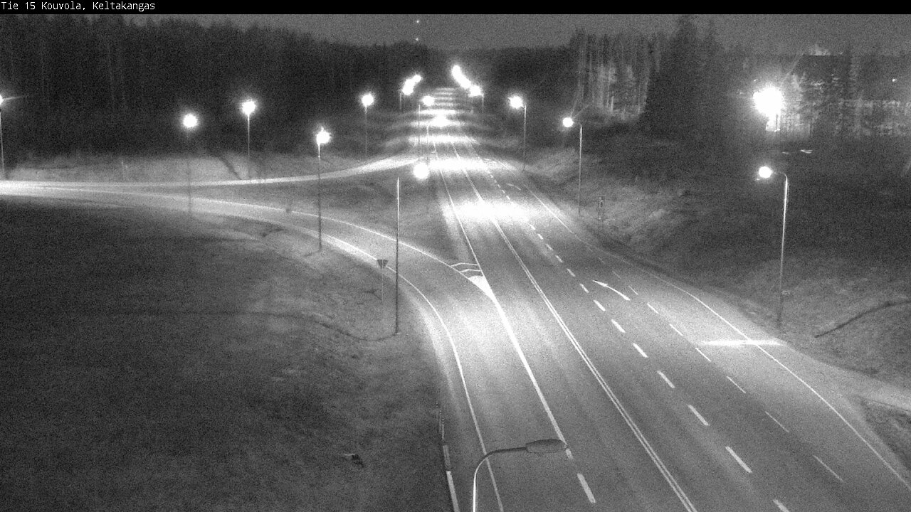 Weather Camera Image Road 15 Kouvola, Keltakangas, Kouvola, Kymenlaakso