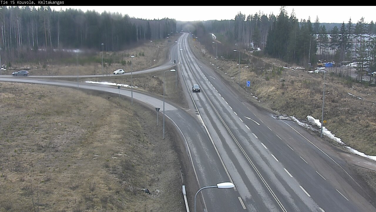 Weather Camera Image Road 15 Kouvola, Keltakangas, Kouvola, Kymenlaakso