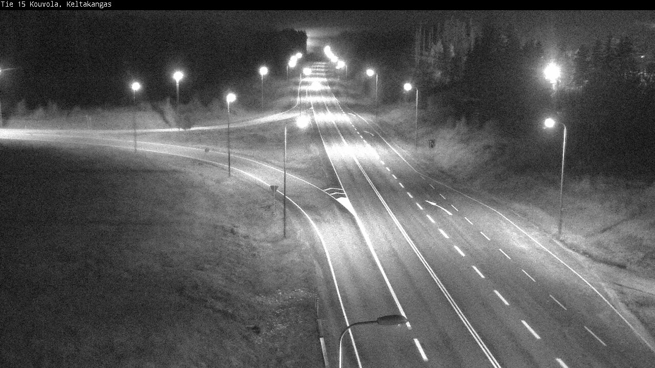 Weather Camera Image Väg 15 Kouvola, Keltakangas, Kouvola, Kymenlaakso