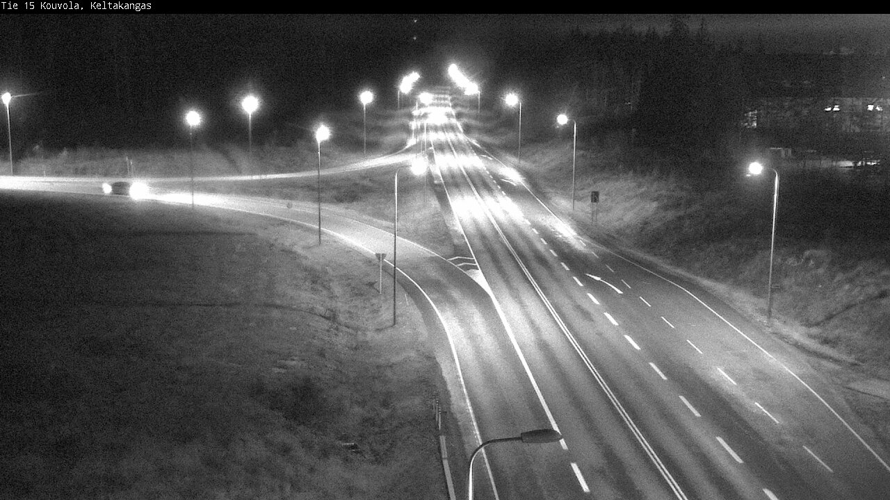 Weather Camera Image Väg 15 Kouvola, Keltakangas, Kouvola, Kymenlaakso