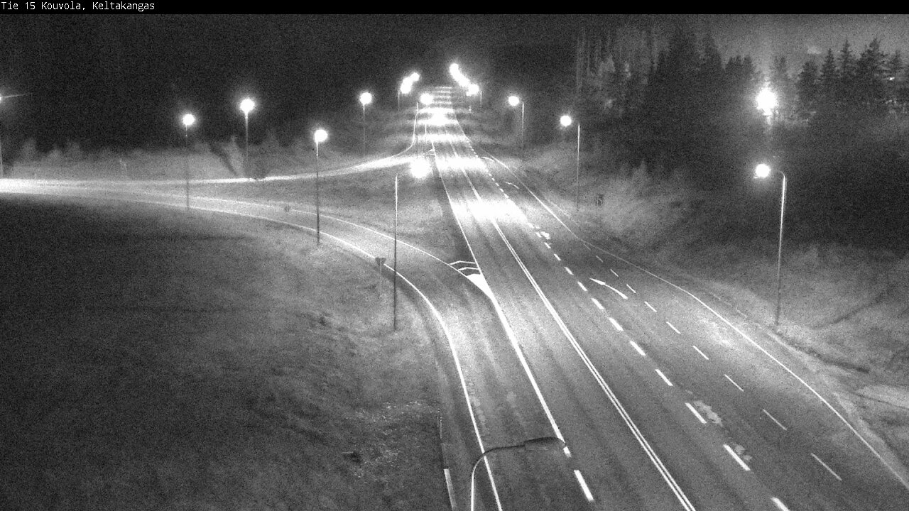 Weather Camera Image Väg 15 Kouvola, Keltakangas, Kouvola, Kymenlaakso