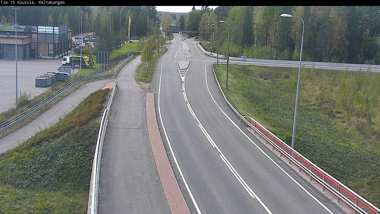 Weather Camera Image Road 15 Kouvola, Keltakangas, Kouvola, Kymenlaakso