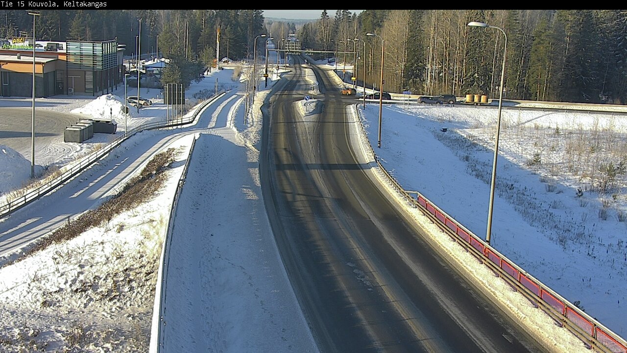 Weather Camera Image Väg 15 Kouvola, Keltakangas, Kouvola, Kymenlaakso
