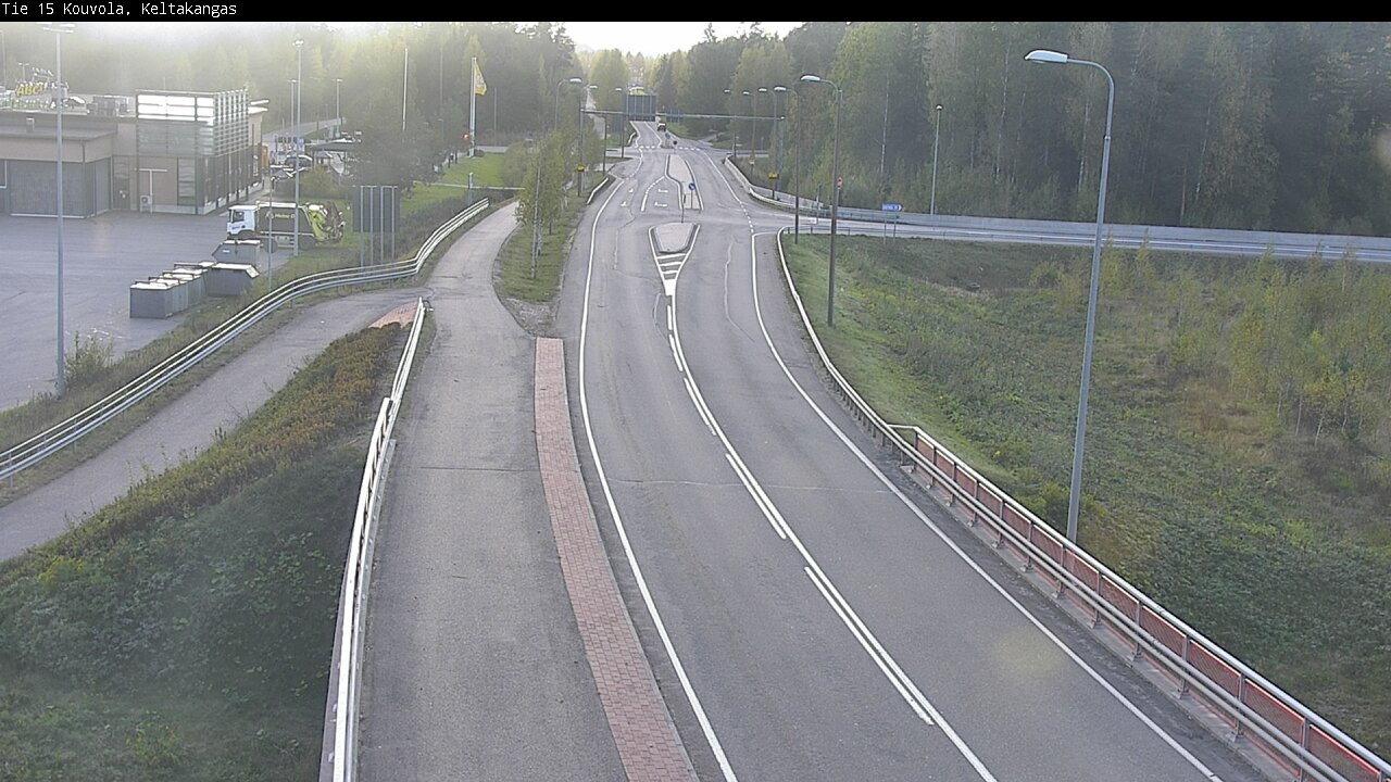 Weather Camera Image Road 15 Kouvola, Keltakangas, Kouvola, Kymenlaakso