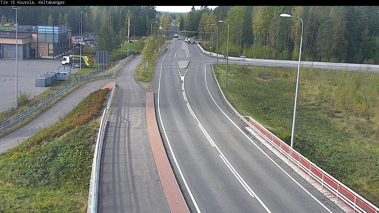 Weather Camera Image Road 15 Kouvola, Keltakangas, Kouvola, Kymenlaakso