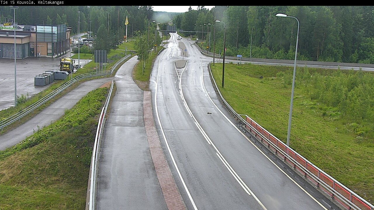Weather Camera Image Väg 15 Kouvola, Keltakangas, Kouvola, Kymenlaakso