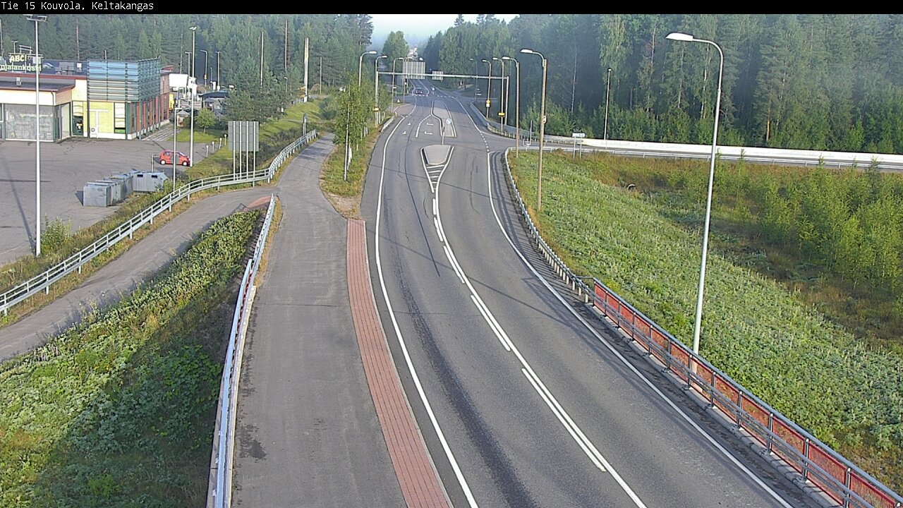 Weather Camera Image Road 15 Kouvola, Keltakangas, Kouvola, Kymenlaakso