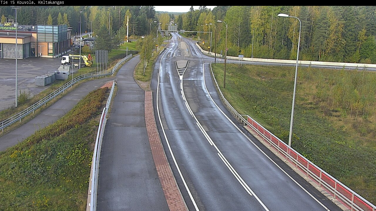 Weather Camera Image Road 15 Kouvola, Keltakangas, Kouvola, Kymenlaakso